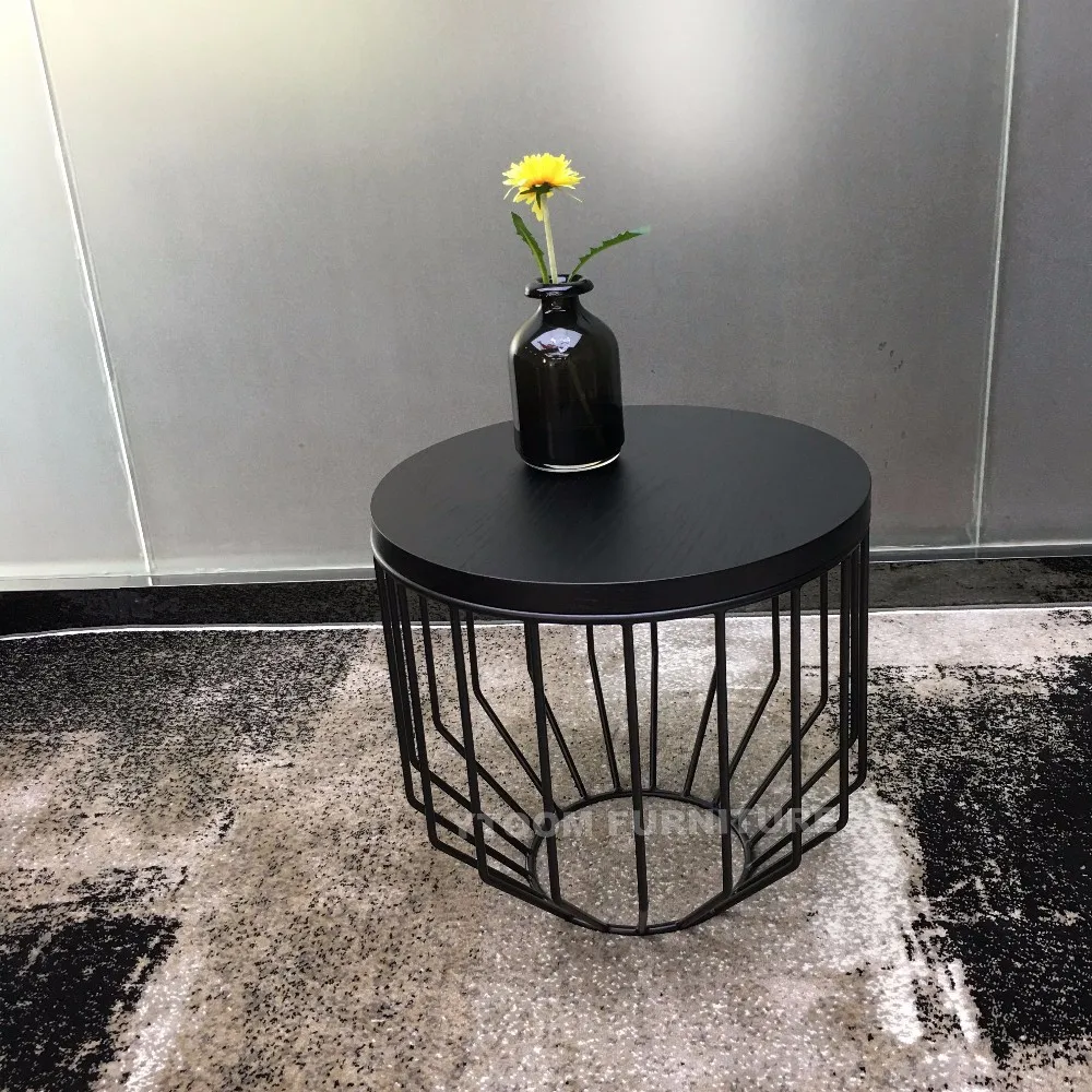 metal side tables living room