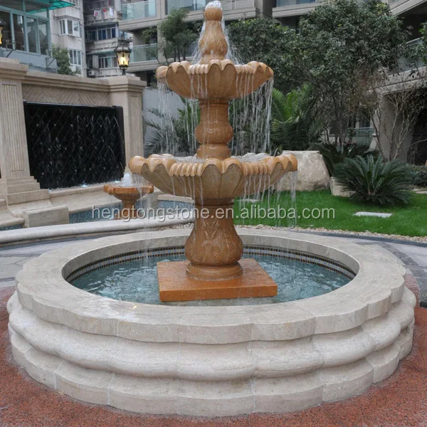 Stone Garden Product,2 Tier Water Fountain Outdoor Landscape - Buy