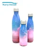 Food Grade Double Wall Vacuum Flask Insulated Stainless Steel Cola Shaped thermos Water Bottle