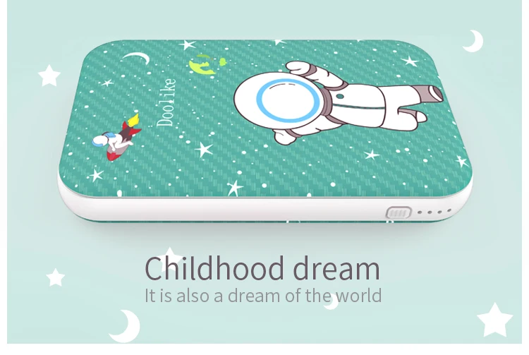 Portable Cartoon Pattern Mobile Charger Power Bank Portable Charger Power Banks 10000mah Mobile Power Bank