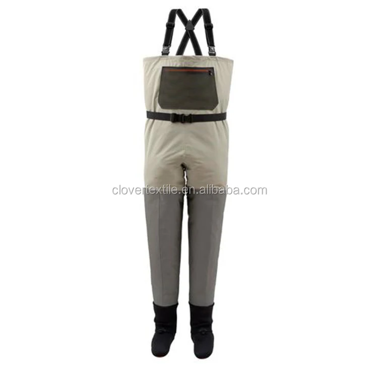 Best Breathable Neoprene Chest Stocking Foot Fishing Waders Pants With