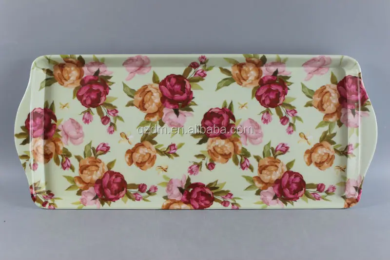 Homeware melamine rectangle tray