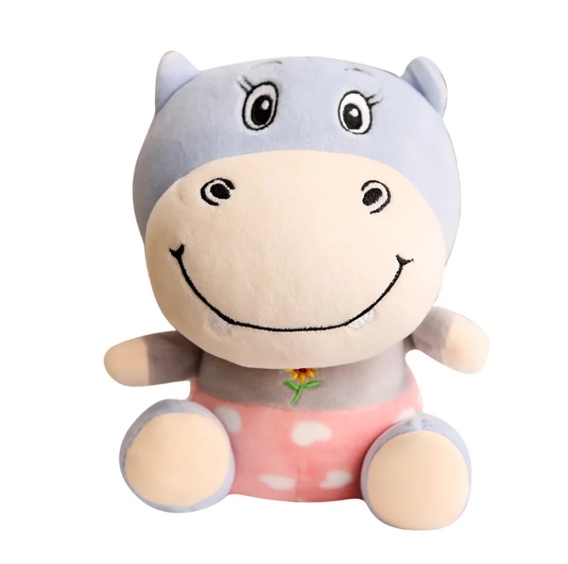 christmas hippo plush