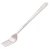 Gold Plated Dinner Fork Silver Stainless Steel Dessert Cake Fork