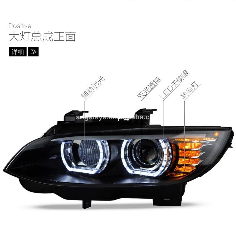 2006-2012年宝马m3 E92 E93 Led大灯sn - Buy Head Lamp For Bmw,Led