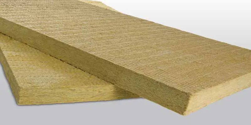 High Density Rock Wool Board For External Thermal Insulation Composite ...