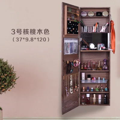 Christmas best gift wholesale cosmetics jewelry cabinets dressing mirror lockers full body mirror cabinet