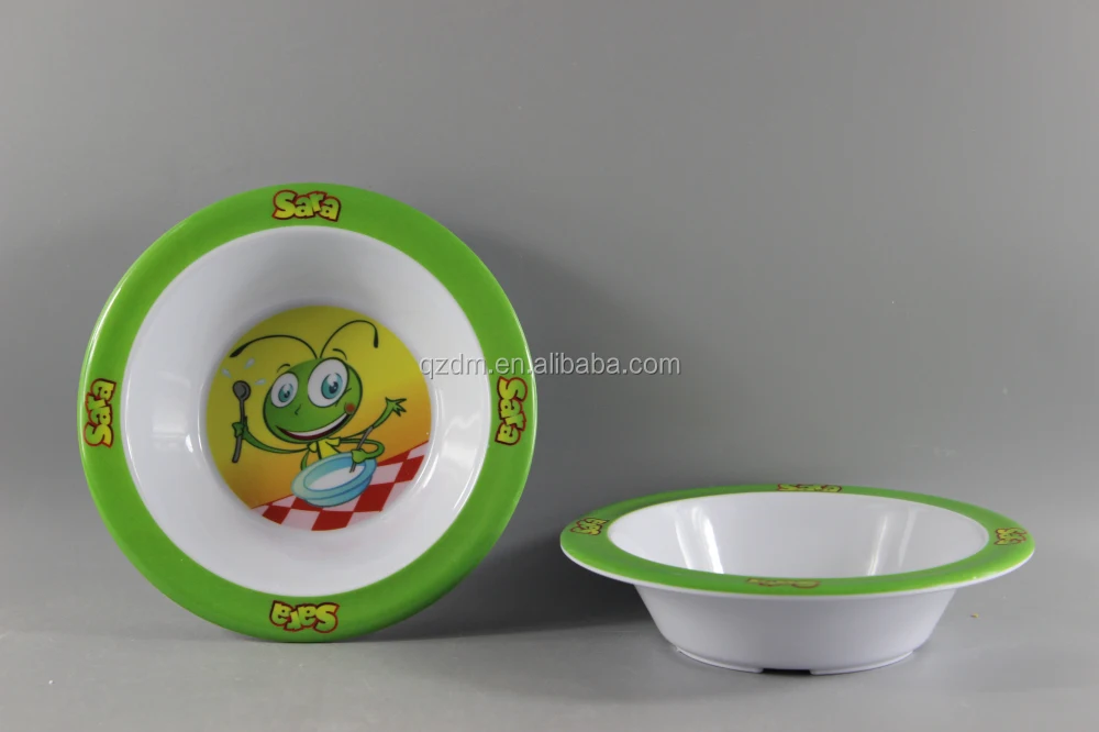 30% Melamine Or 100% Melamine Kids Cereal Bowl