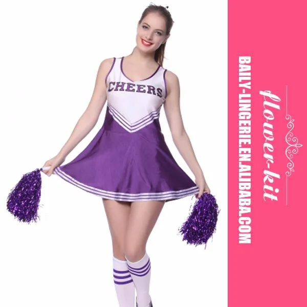 Sexy Cheerleader Costume School Girls Match Uniform Fancy Dress Buy