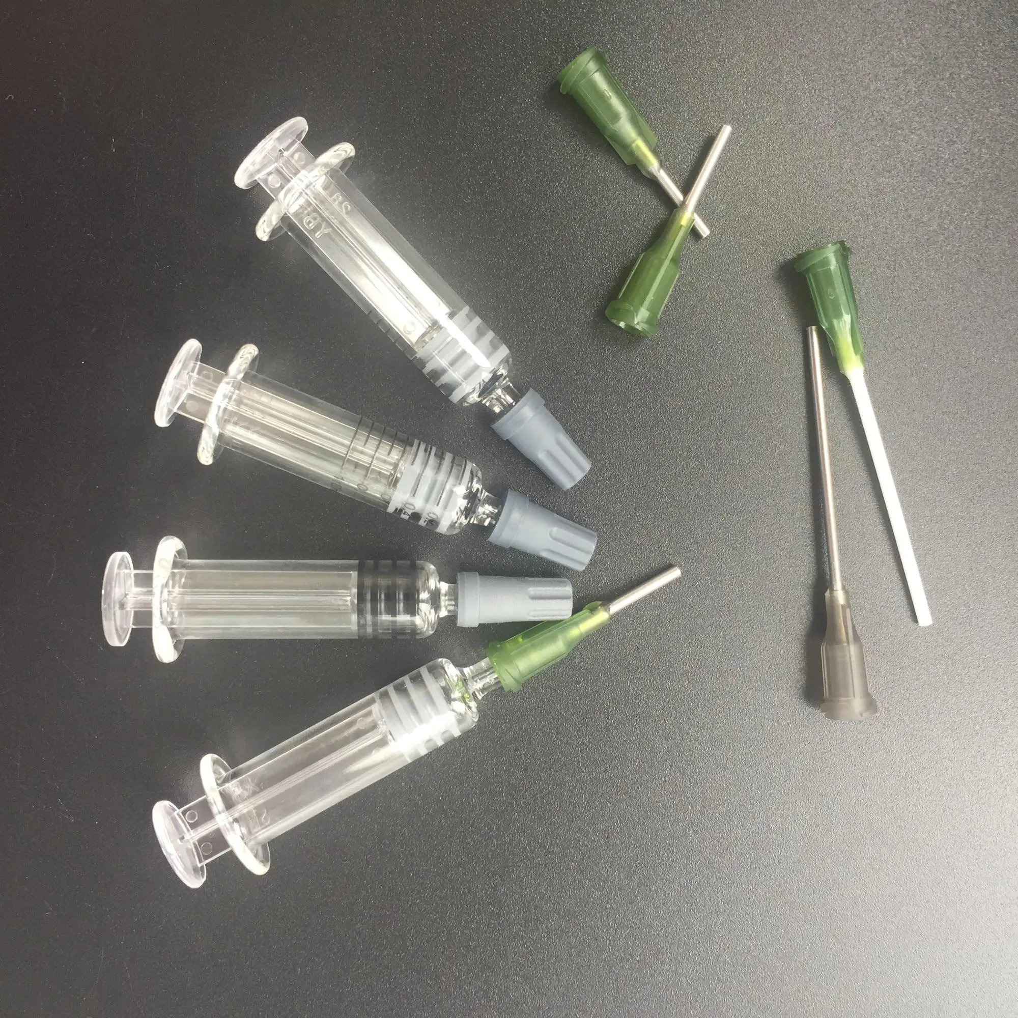 Glass Syringe Luer Lock Glue Dispensing Blunt Tip Needle