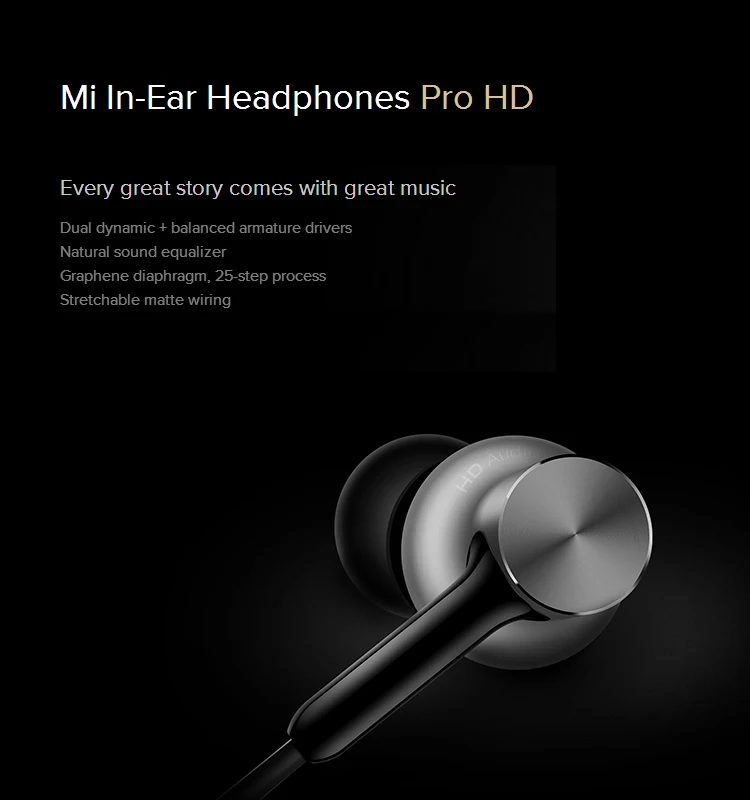 100 New Original Xiaomi Mi In Ear Fashionable Headphones Pro Hd Silver In Stock Buy Xiaomi Headphones New Model Headphones Colorful Headphones Product On Alibaba Com