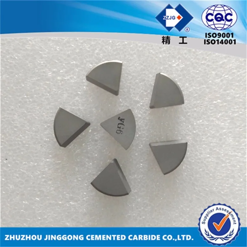 Yg8 Tungsten Carbide Cutting Tips C20 Carbide Brazed Tips Buy