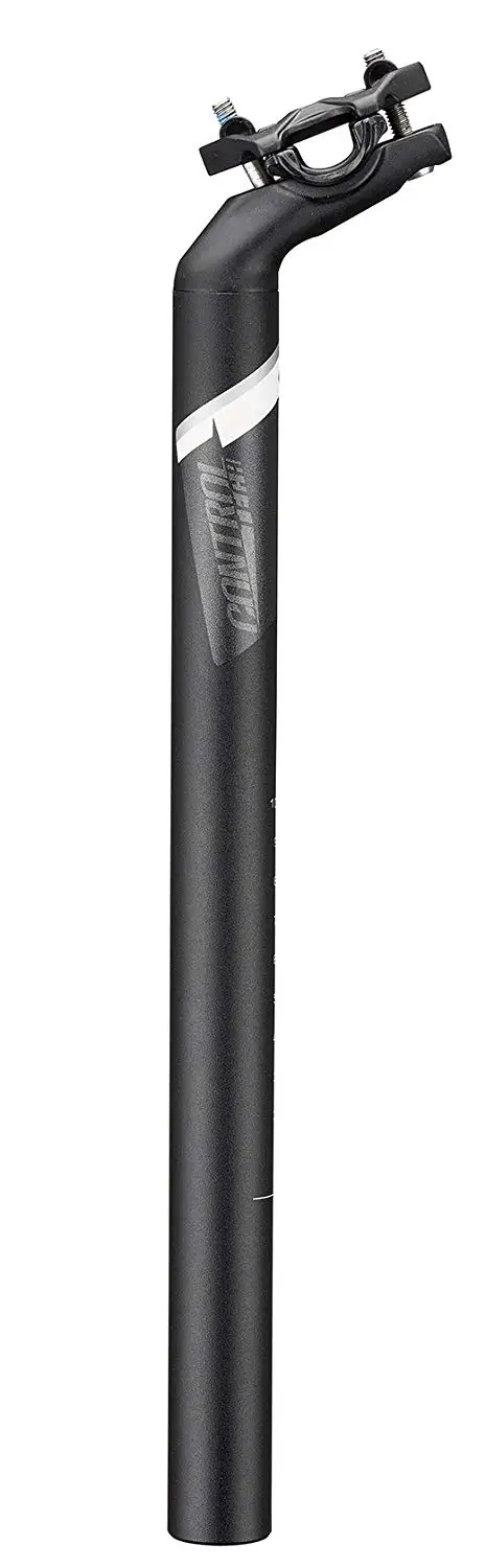 Zoom 27.2 x 350mm Silver Standard Offset Seatpost