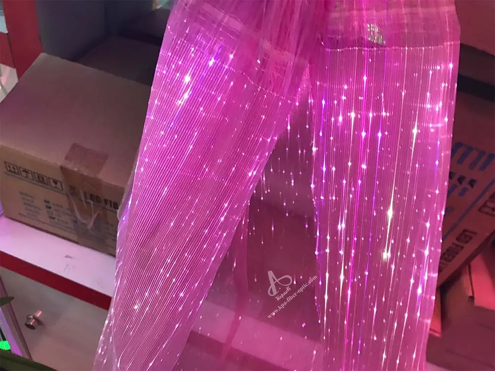 Led Fibre Optical Clothing Textile Fiber Optic Fabric Buy Fiber Optic