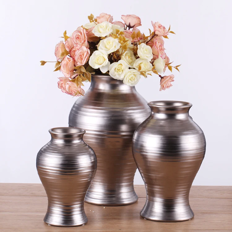 Customized Decoration Modern Ceramic Home Goods Vases Floor Vase