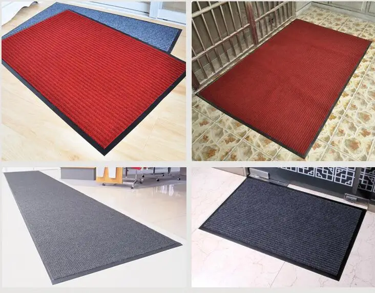 Manufacturer Stripe Waterproof Pvc Backing Outdoor Anti Slip Floor Mat ...