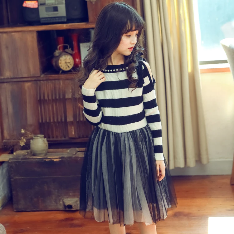 3-8 Years Girl Dress Striped Print Summer Beach Dresses | Fruugo NO-sonthuy.vn