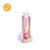 new products 2018 kitchen item colorful silicone utensil set