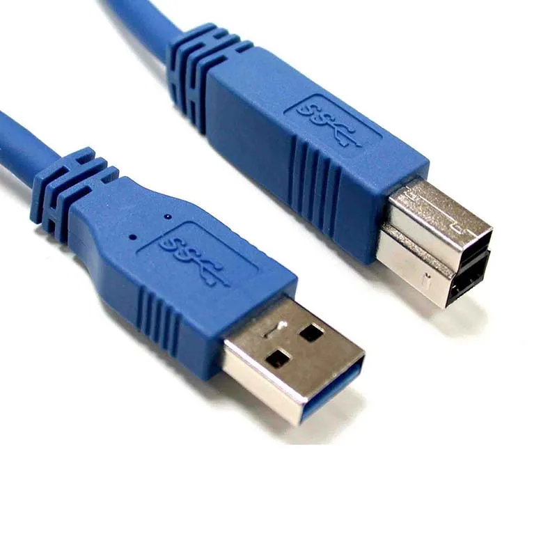 A Male To B Male Printer Usb Cable For Printer Scanner Hp Canon Lexmark Epson Dell 1m 3.3ft 23