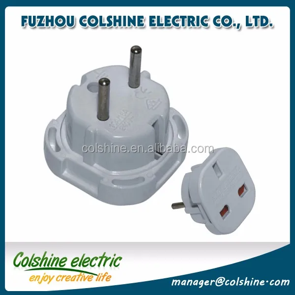 Colshine — Prise Électrique 16a,250v,Ue,Allemagne,Adaptateur,Prise Mâle Buy France Moyen