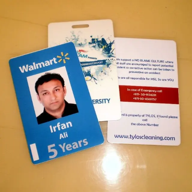 pvc id card printing