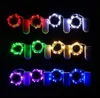 Led Copper Wire String Light 1M 10LED/2M 20LED/3M 30LED CR2032 Battery Operated Micro Mini LED Starry Lights String for Wedding