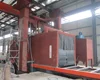 cleaning equipment Used automatic transporting style steel plate shot blasting machine