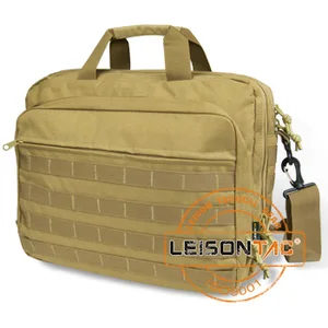 Tactical Laptop Bag With Molle System Adopts 1000d Cordura Or High Strength Sgs Tested Nylon For The Main Material