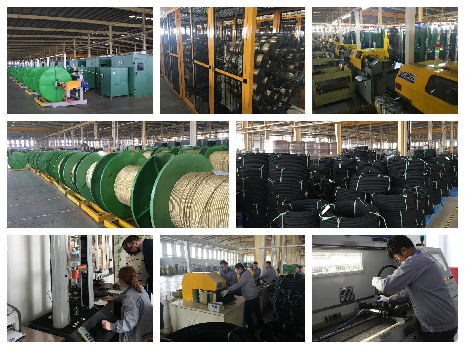 ZMTE hose production