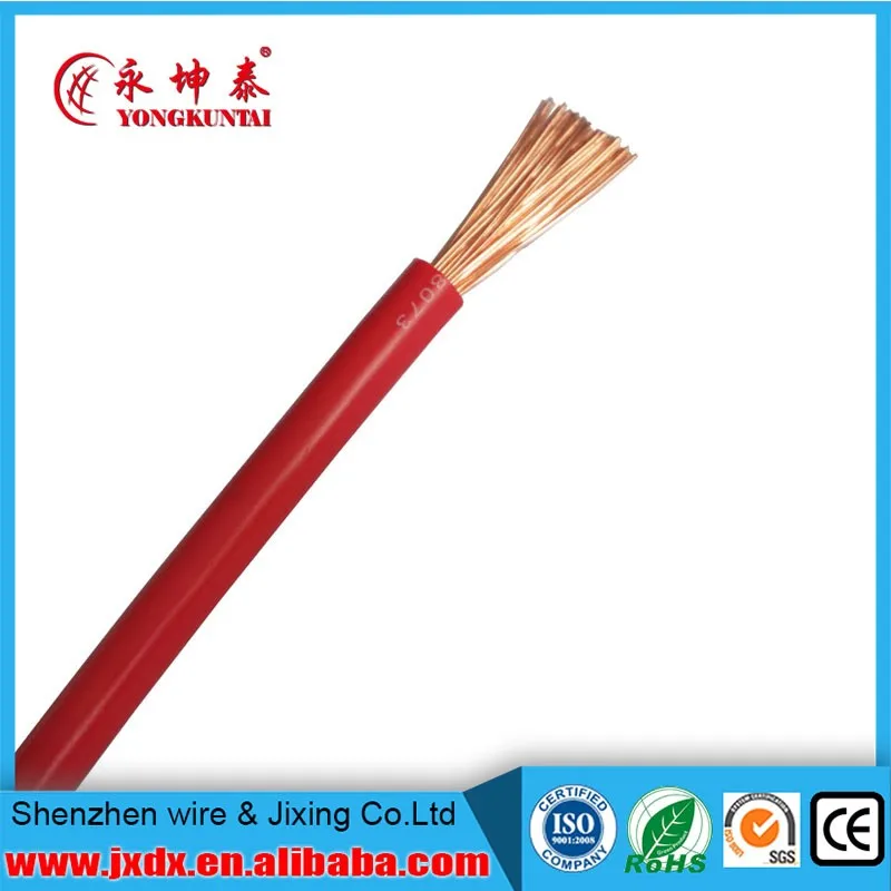 Electric Copper Wire With Pvc Sheath,Electric Conduction Functional Electric Copper Wire Cable