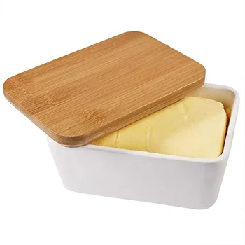 ceramic butter dish image