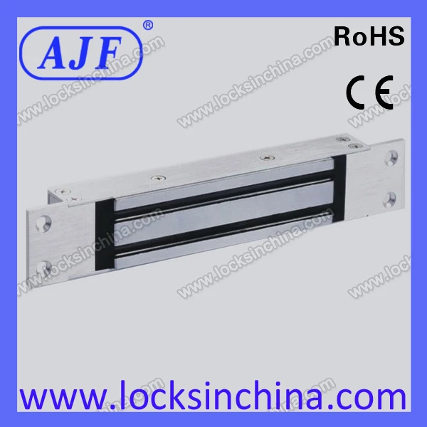 AJF High quality and security 180kg 400lbs single doors electric magnetic lock for access control-AJF-M180H