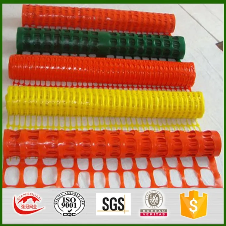 Plastic Mesh Barrier Safety Net Fence 7kg 50m/ Hot Sale Warning Plastic