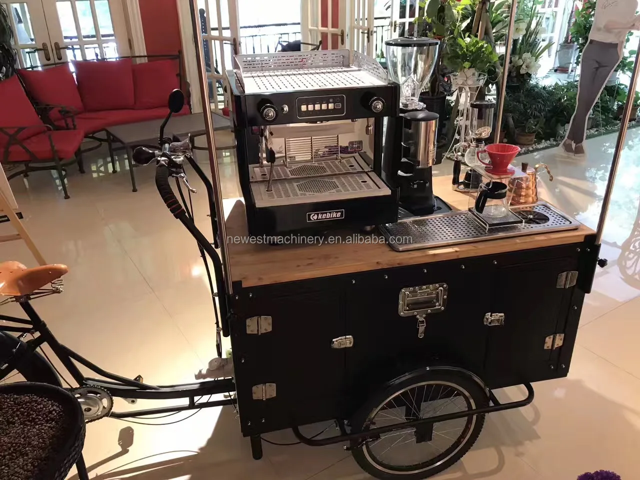 Coffee Tricycle Vending Cart Coffee Cart Bike Mobile Coffee Cart - Buy 