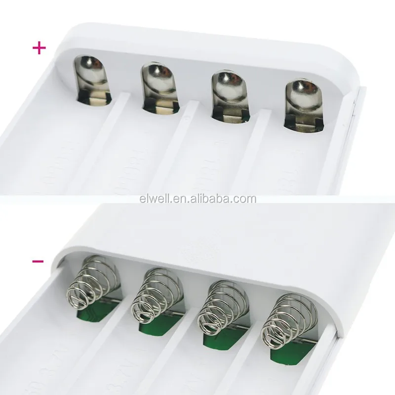 
TOMO V8-4 Intelligent Portable DIY Display Power Bank Box 18650 Battery Charger 5V2A Powerbank Case Tomos For Iphone 