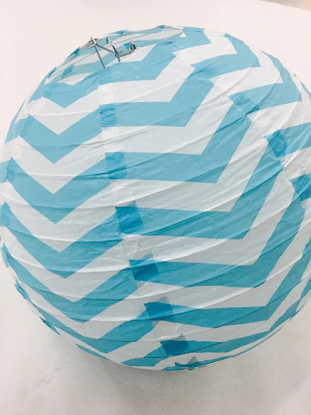 Moq 100 Unids Redondo Lámpara De Papel Linterna De Papel Colgante De