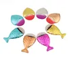 Fish tail heart Mermaid single foundation brush cosmetic tool fish shape makeup for face foundation brushes