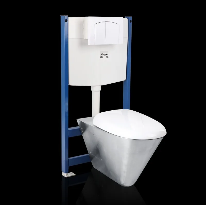 wall hanging toilet seat with tank