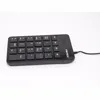 High quality USB Numeric Keypad computer Wired 23 Keys Mini Number Keyboard Numpad for Laptop Desktop