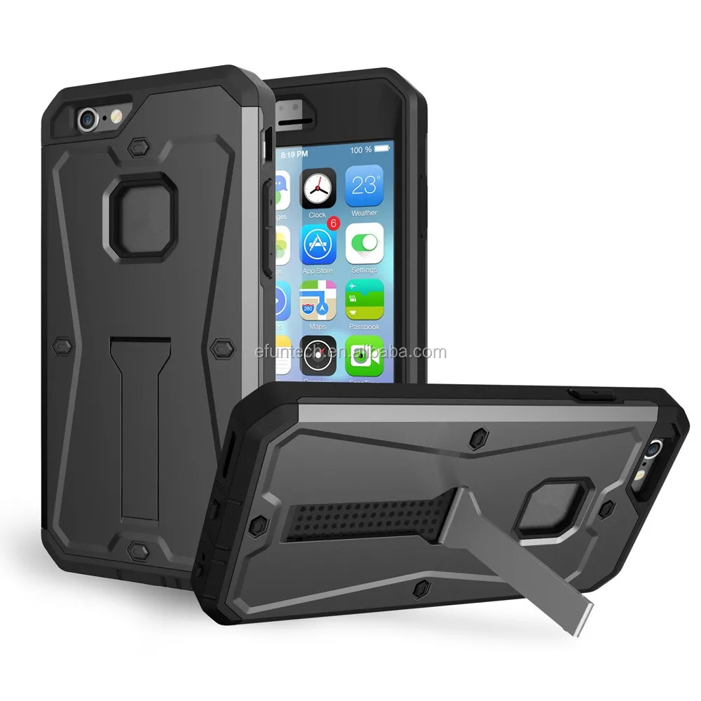 2 in 1 defender phone case for iphone 6 and for iphone 6s with