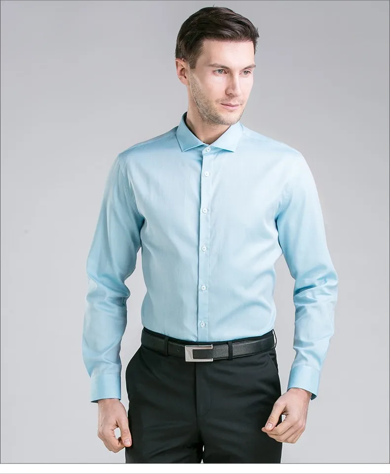 stand collar formal shirts