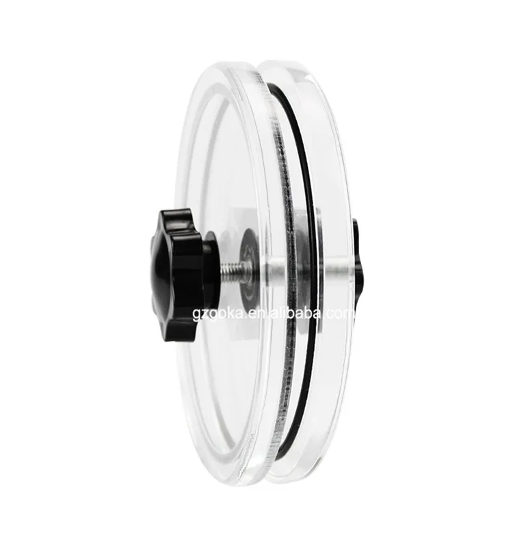 Vinyl Record Label Protector Acrylic Clip Waterproof Saver For Lp Disc