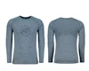 wholesale dry fit heather grey t shirt raglan baseball tech fit long sleeve t shirts