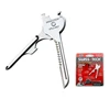 Camping Hardware Swiss+Tech 6 in 1 Utility Key Tool Set Key Ring Multitool