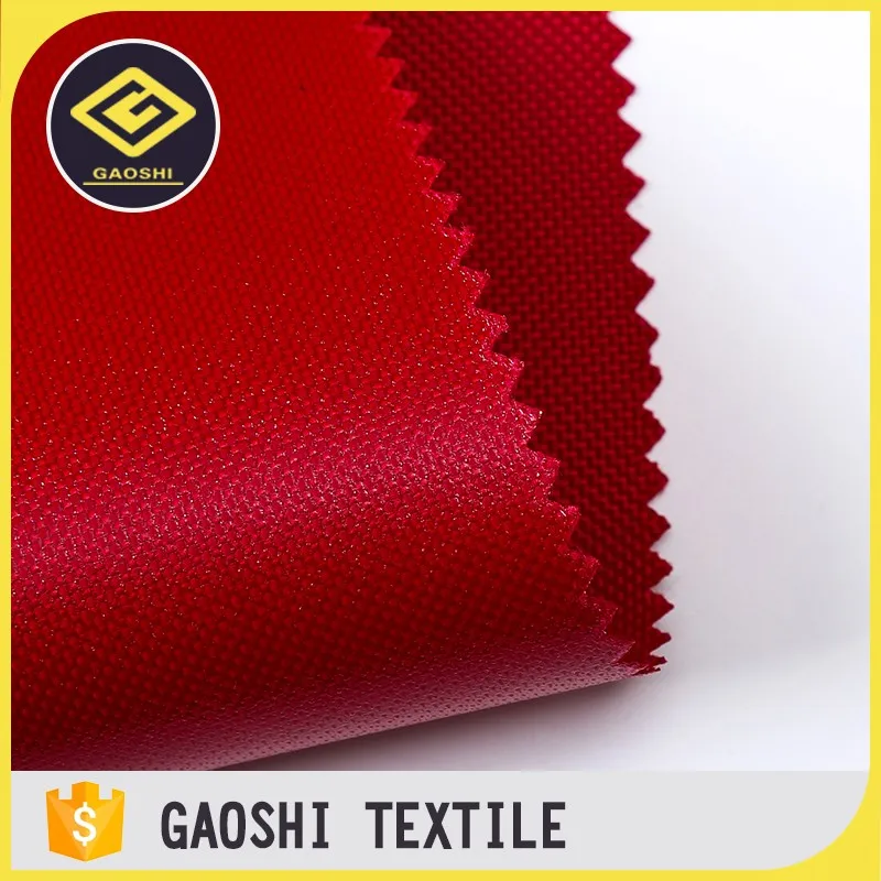 China wholesale market EN71-3 100% polyester uly backing 840D oxford bag fabric with pu coated