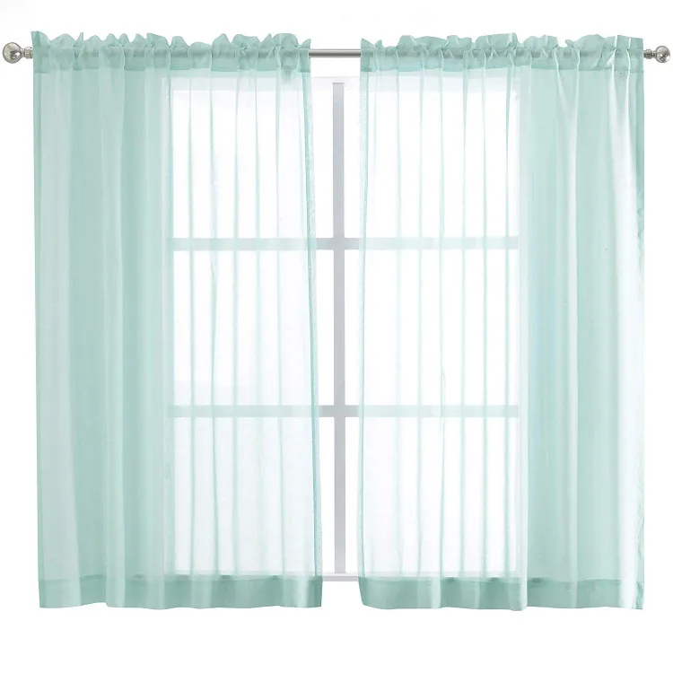 2017 Top Sale Sheer Curtain Fabric Voile For The Living Room,Super Soft