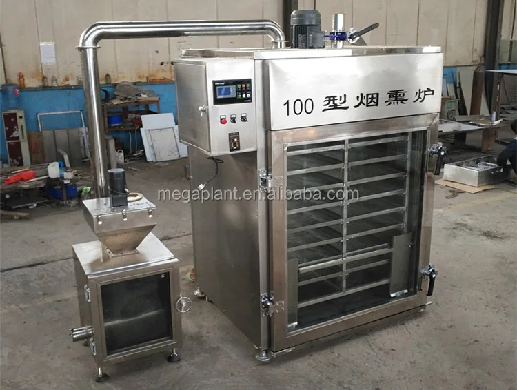 Commercial Meat Smoking Oven Fish Smoked Furnace Pork Meat Smokehouse Sausage Smoker Machine For Sale
