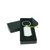 Small Gift for Christmas Metal Shaped Sublimation Blank Plain Connecting Metal Key Ring Key Chain (A88)