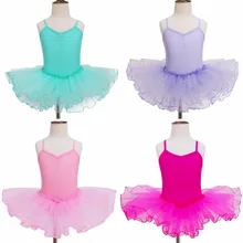Kids Girls font b Dress b font Princess Gymnastics Ballet tutu leotard Dance font b Dress