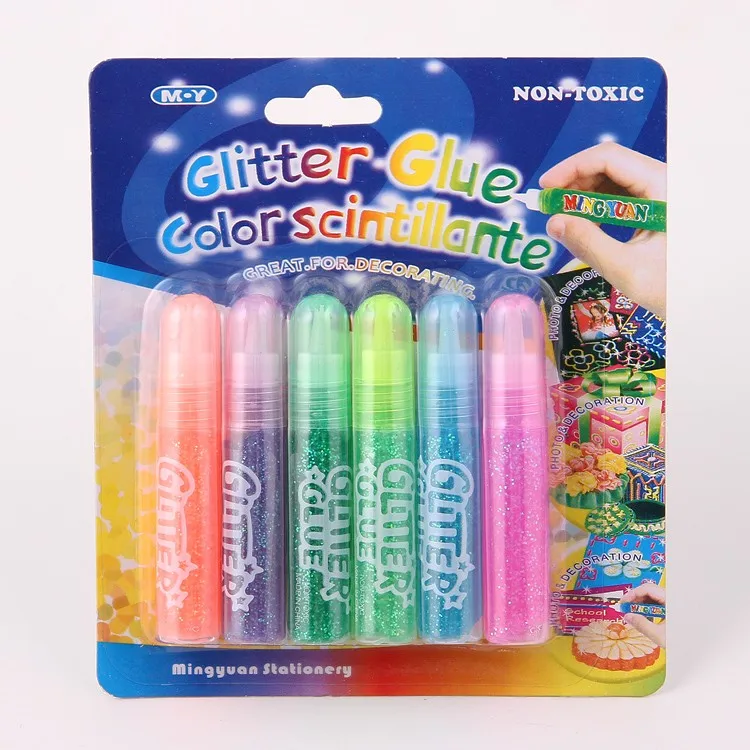 Fabric Glitter Glue Pen Buy Glitter Glue,Color Glitter Glue,Fabric